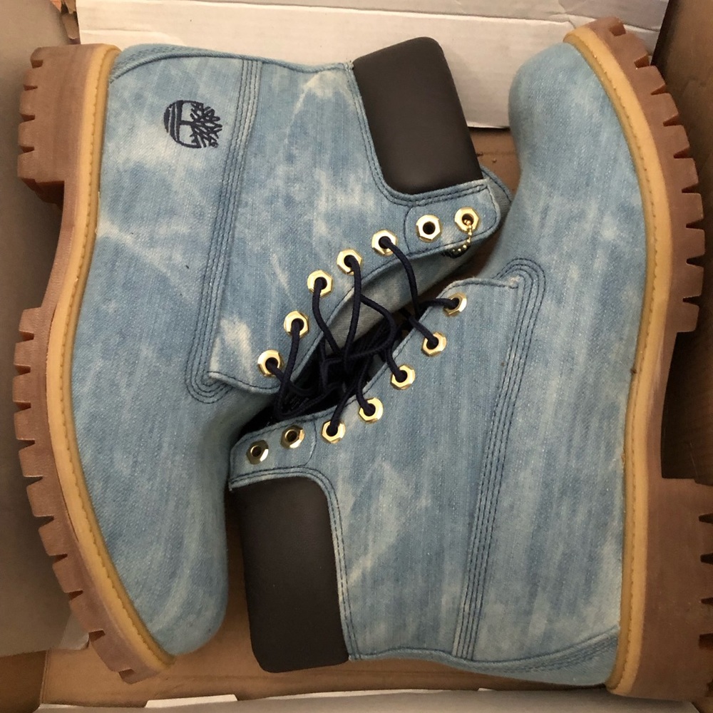 Men’s Jimmy Jazz Denim Timberland Boots